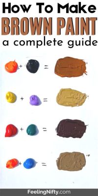 How to Make Brown Paint: A Journey Through Colors and Creativity