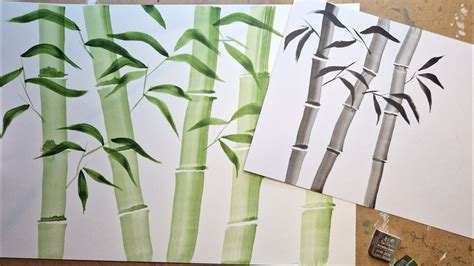 How to Paint Bamboo: A Journey Through Ink and Imagination