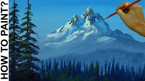 How to Paint Mountains with Acrylics for Beginners: Exploring the Art of Layered Horizons